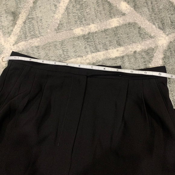 Aritzia/Babaton Black Cropped Palazzo Pants - Picture 3 of 5